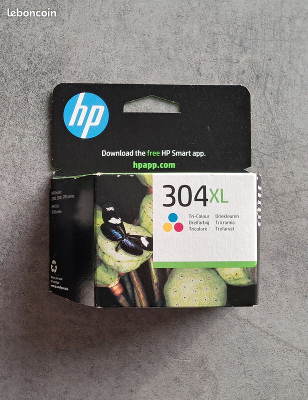 Cartouche encre HP 304 XL couleur, neuf (image 1)