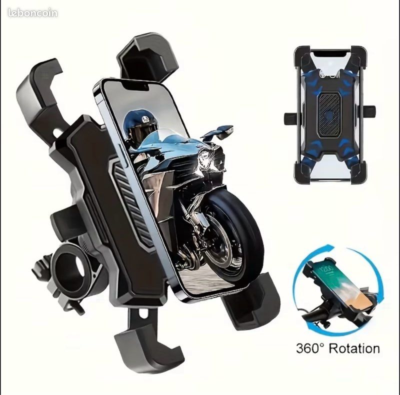 Support Téléphone / GPS Anti-Tremblement Vélo & Moto 🚴🏍️ (image 5)