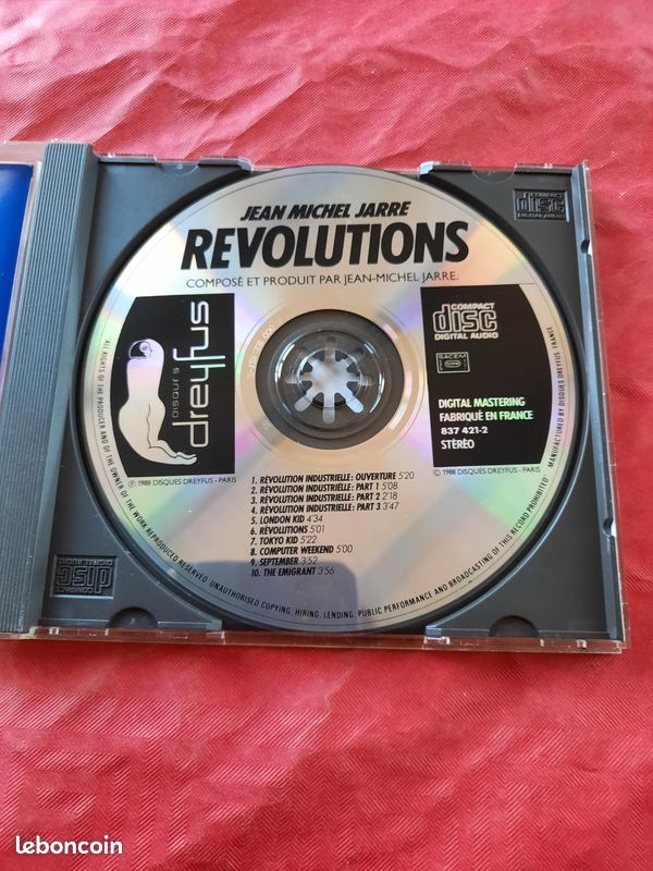 CD - Jean-Michel Jarre : révolutions (image 2)
