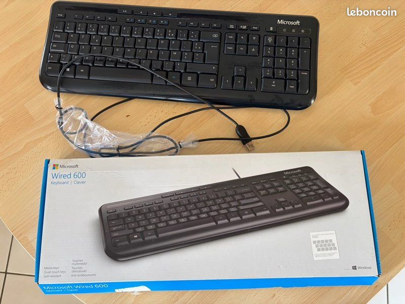 Clavier, AZERTY, Microsoft, 600 (image 3)