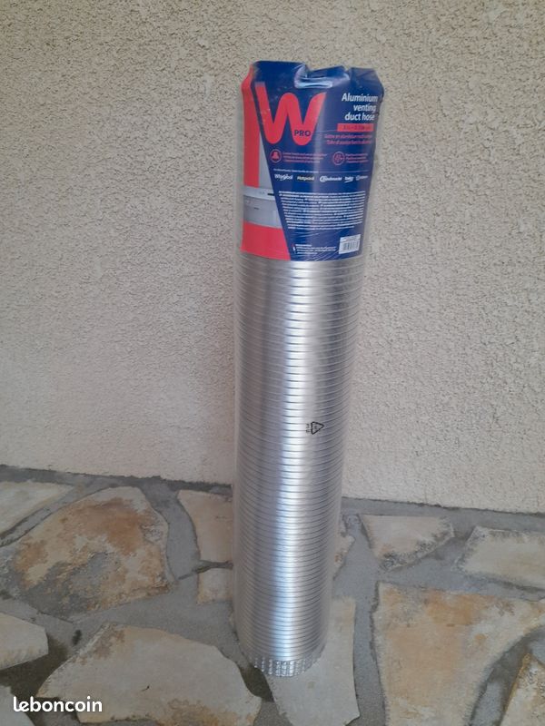 Gaine aluminium 3 m + collier (image 1)