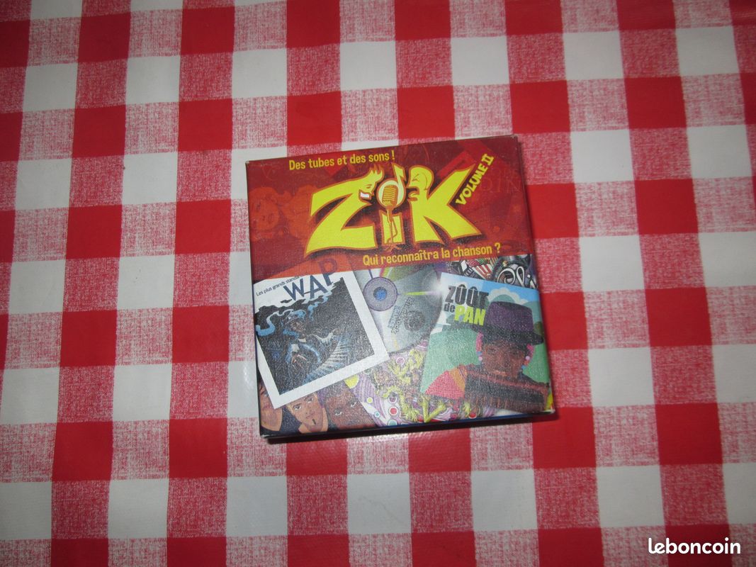 Jeu de société zik des tubes et des sons (image 1)