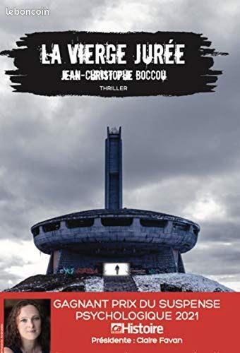 Livre " la vierge jurée" JC Boccou (image 1)