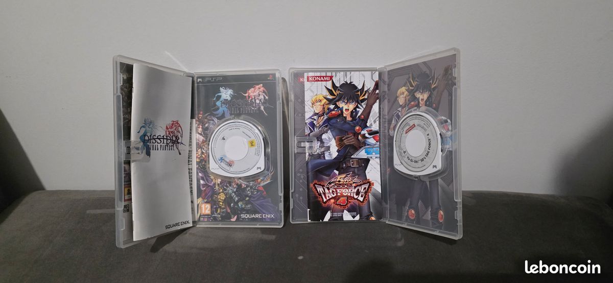 Jeu PSP Yu-Gi-Oh! GX Tag Force 4 - Bon État - Complet Avec Boîtier Et Instructions