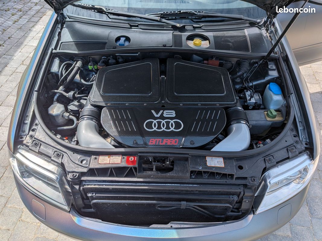Audi rs6 avant 4.2 450 ch quattro bva pneu plaquettes et disques neufs distrib ok rien a prevoir garantie (image 17)