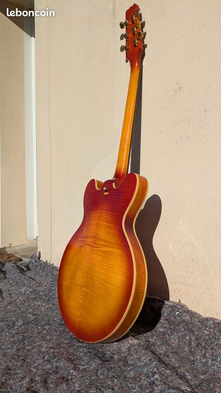 Vantage 635T | Demi-caisse type ES-335 | Sunburst vintage (image 9)