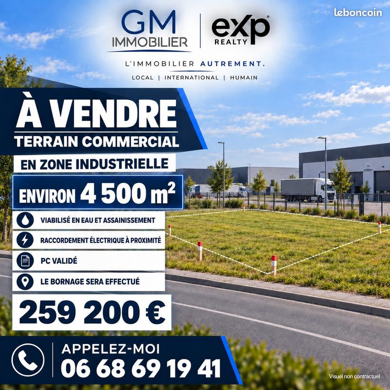 Terrain 4500 m² · à Mont-de-Marsan · 4 500 m² · 259 200 €