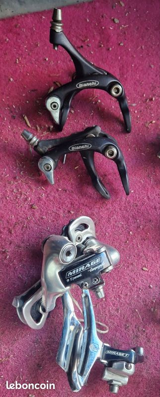 Moyeu Arrière Campagnolo Mirage/Record - 9v - Vélo Route Vintage