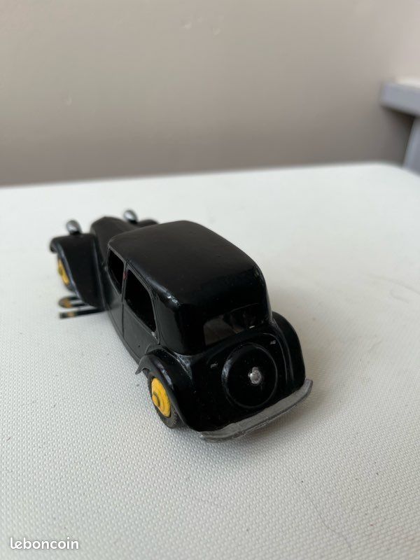 Citroën Traction Jouet Vintage New Ellegi - Tôle Et Plastique, 28cm, Police