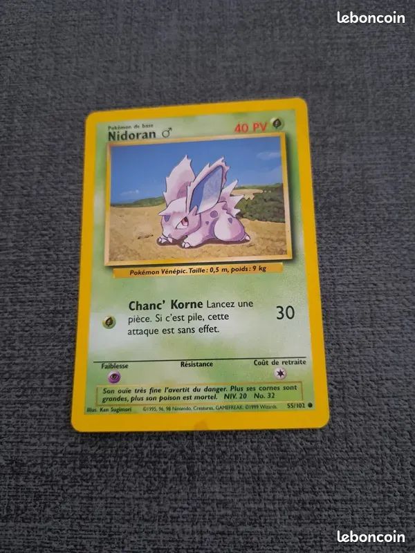 Pokmon Nidoran dition 1995, 96, 98 - Collection