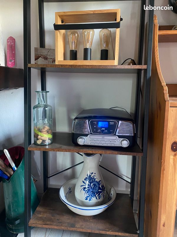 Ensemble meuble salon , meuble TV , étagère , table basse et lampe (image 8)