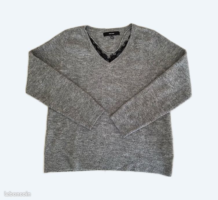 Pull Vero Moda Noir Taille L/40 - Occasion En Excellent état
