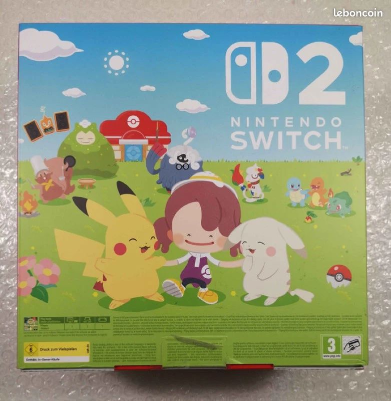 Nintendo switch 2 neuve ✨️+ kit jeu pokemon pokopia (image 2)