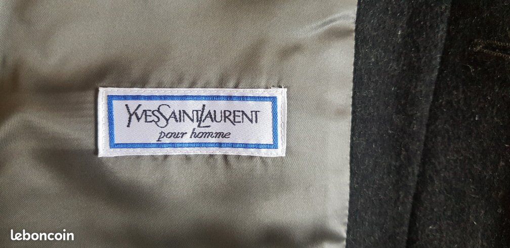 Manteau Droit Yves Saint-Laurent H taille 52 (image 6)