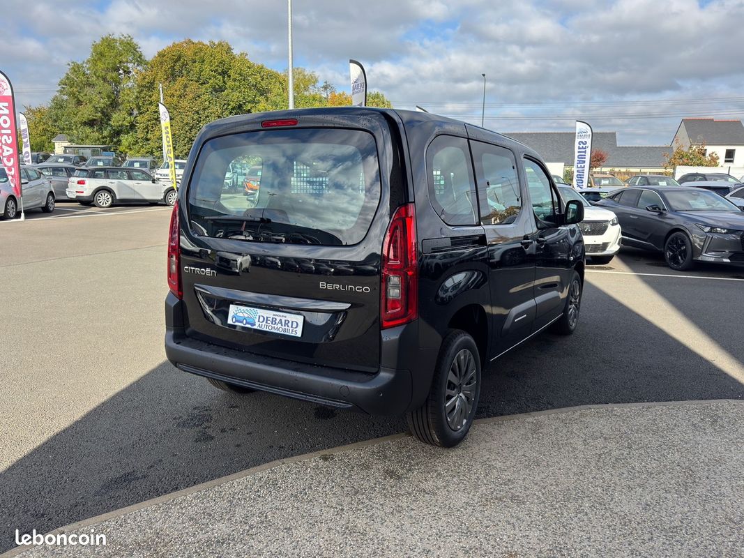 Citroen BERLINGO TAILLE M - 1.5 BLUEHDI 130CH S&S PLUS 5 PLACES (image 4)