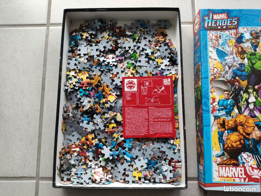 Puzzle Marvel Heroes 500 pièces EDUCA (image 2)