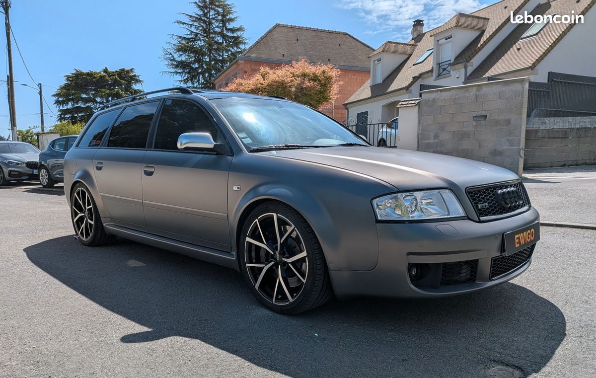 Audi rs6 avant 4.2 450 ch quattro bva pneu plaquettes et disques neufs distrib ok rien a prevoir garantie (image 18)
