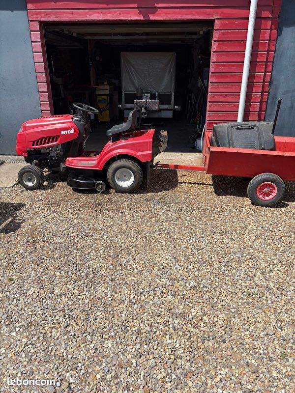 Tracteur tondeuse MTD smart 125 RE (image 2)