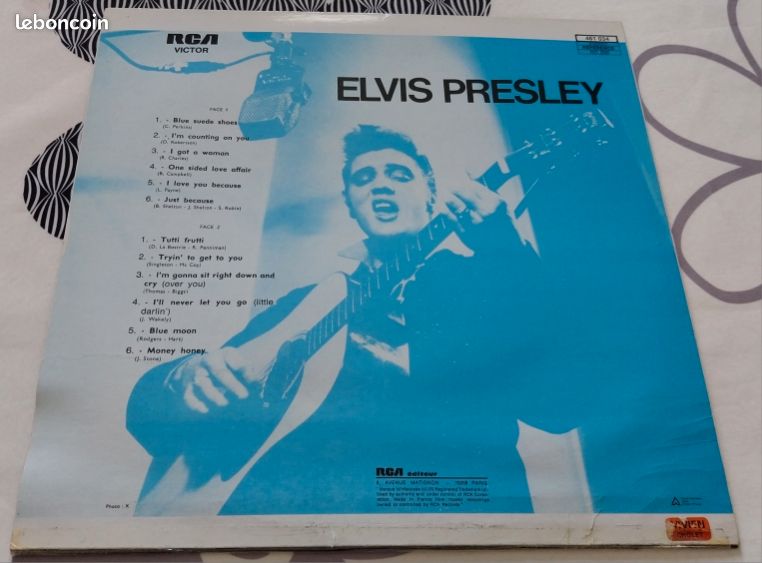 Vinyle 33 Tours. Elvis Presley (image 2)