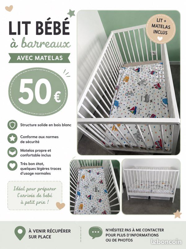 Berceau, bébé (image 1)
