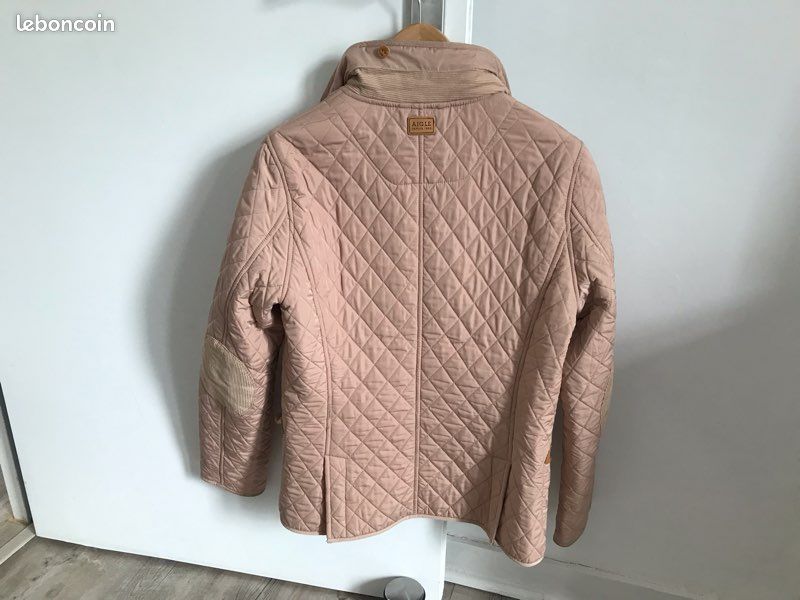 Veste matelassée rose pale, Aigle, femme (image 5)