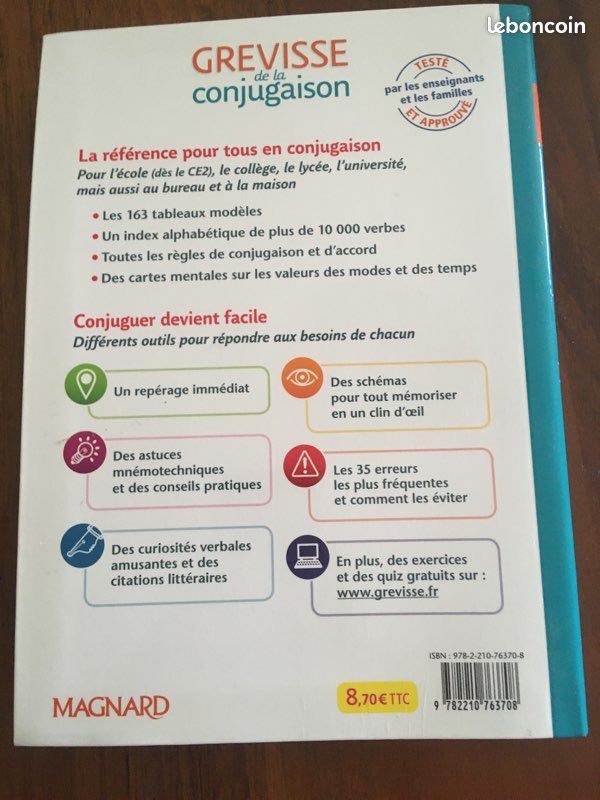 Grévisse de la conjugaison (image 2)