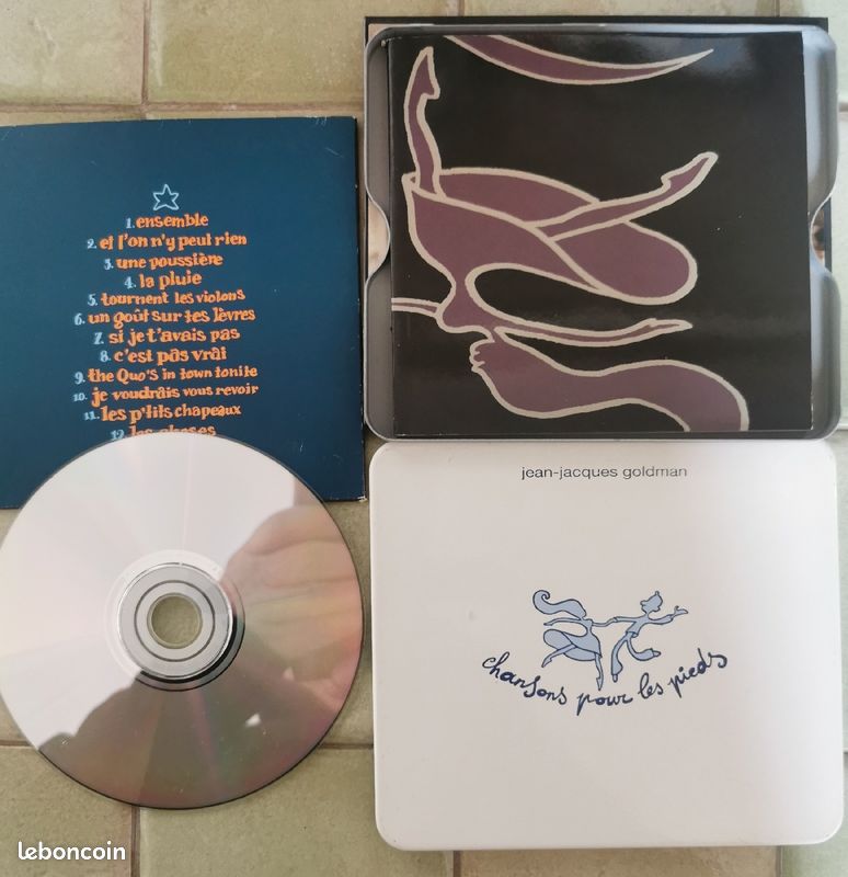 Cd Goldmann Chansons pour les pieds (image 1)