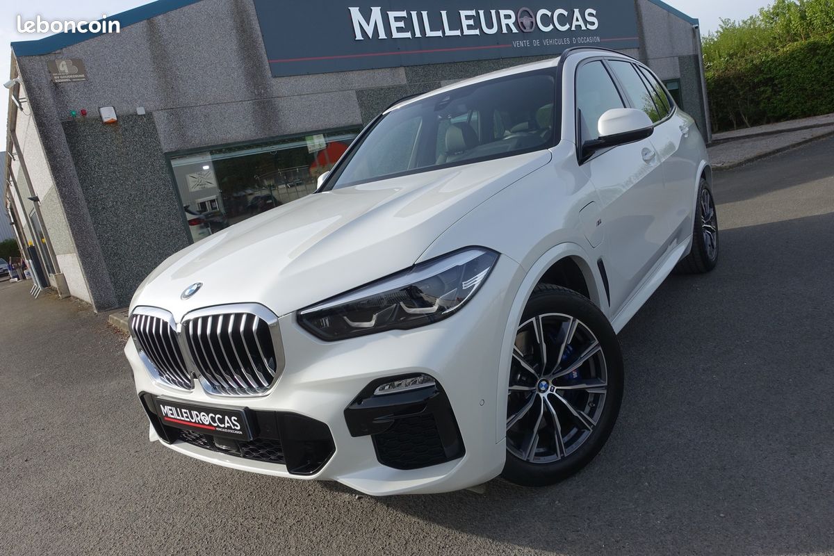 X5 X-Drive 3.0 45ea Pack M Hybride Rechargeable BVA 394ch Live Cockpit/Cuir sport/Grd Gps Europe/Caméra 3d/Carplay/Hayon électrique/LED/1*Main/Garantie 12 mois (image 14)
