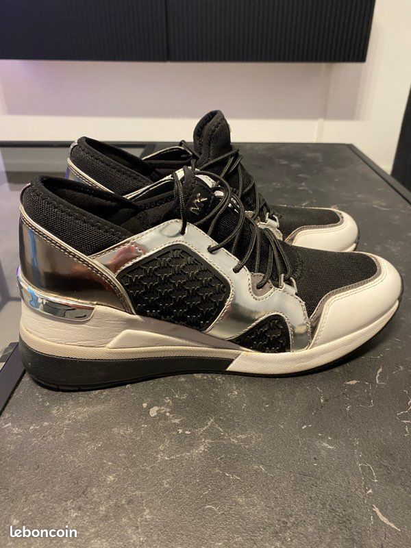 Basket compensée femme Michael Kors Chaussures