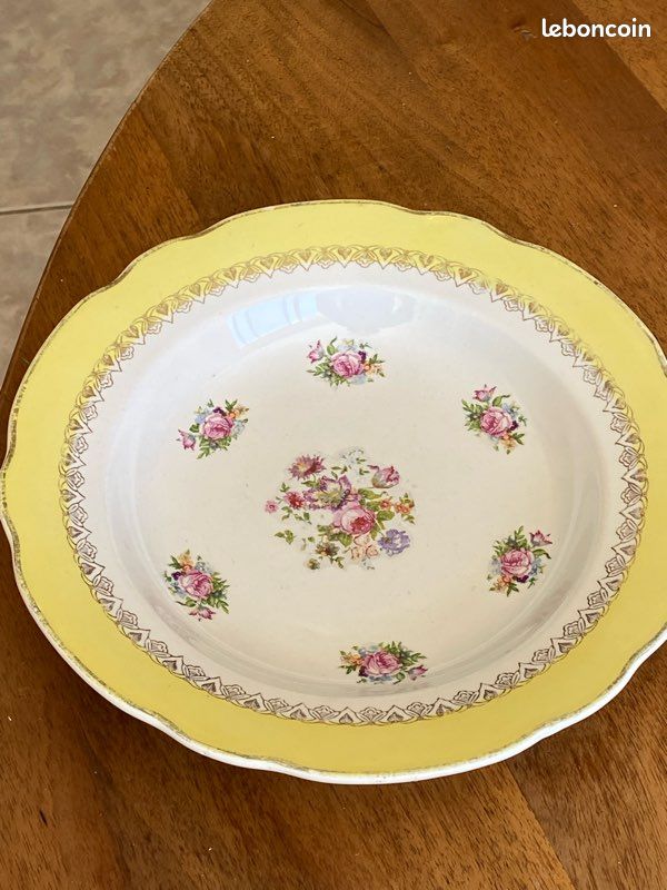 Assiette Digoin et Sarreguemines (image 2)