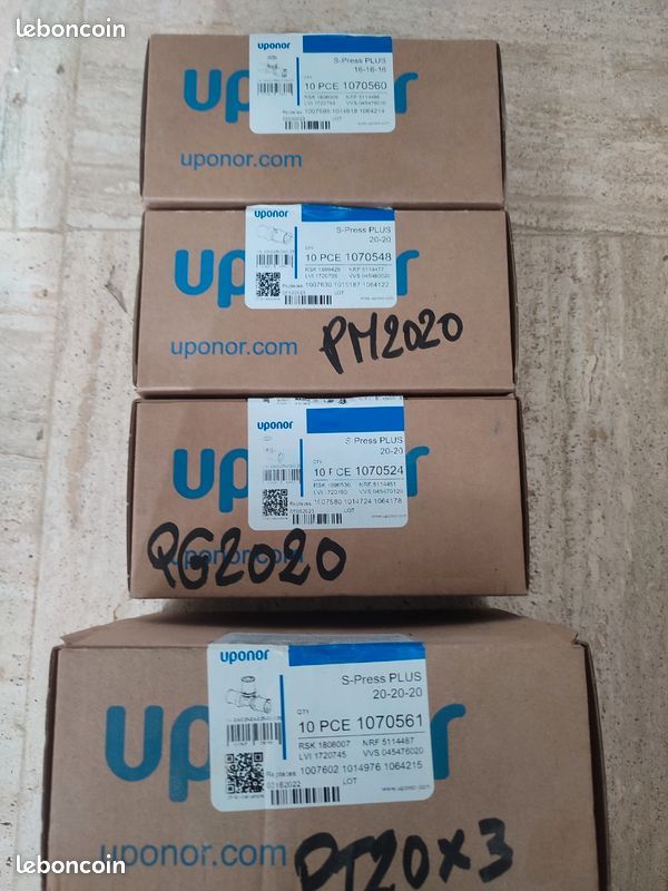 S-press plus uponor Raccords à sertir multicouche (image 1)
