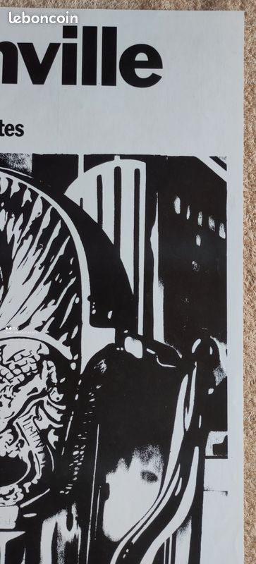 Affiche bainville œuvres hip et réalistes 1980 - la closerie des lilas (image 4)