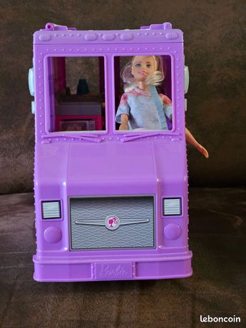 Food Trucks Camioneta Comida Barbie Juguete Barbie Carro De