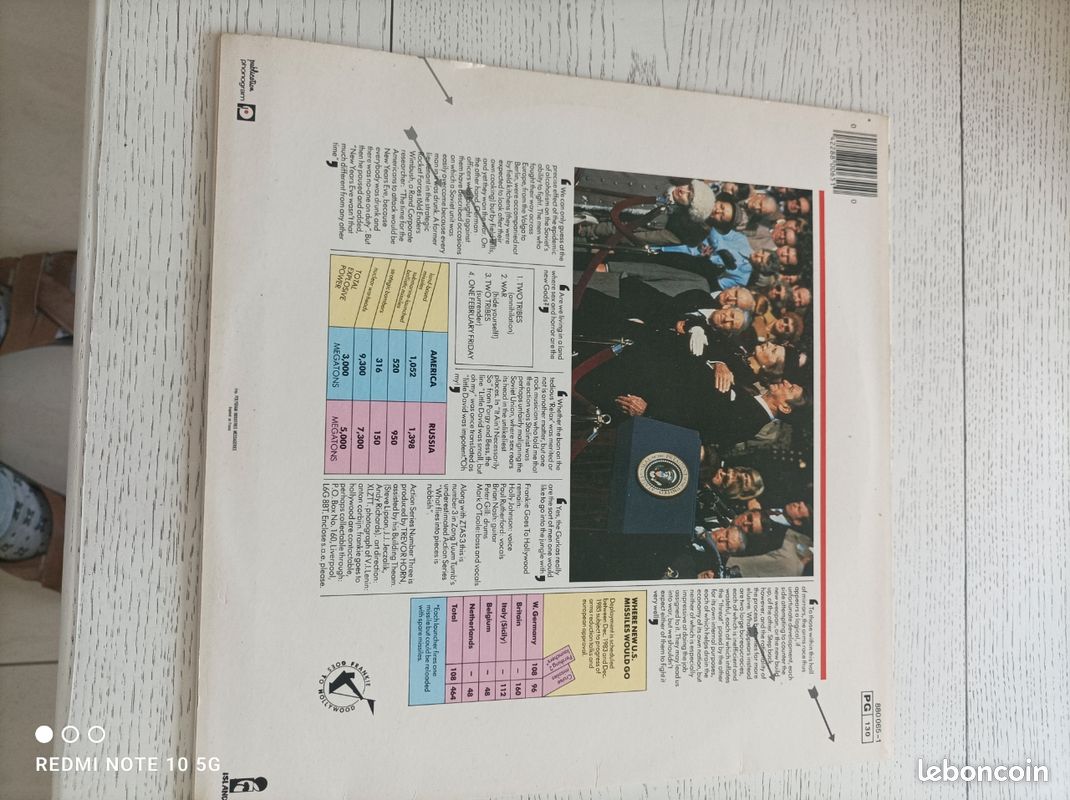 Vinyle Frankie goes to hollywood (image 2)