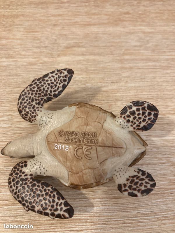 Figurine tortue caouanne marron PAPO (image 2)