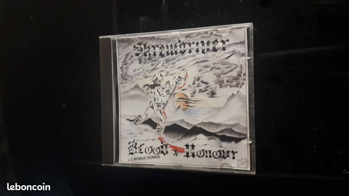Skrewdriver , blood and honour - CD - Musique