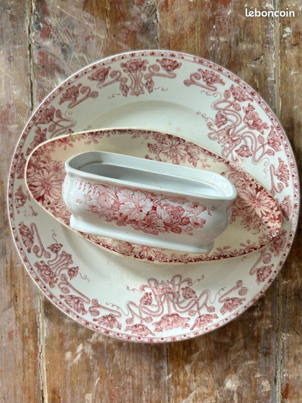 Beurrier céramique vintage - Arts de la table