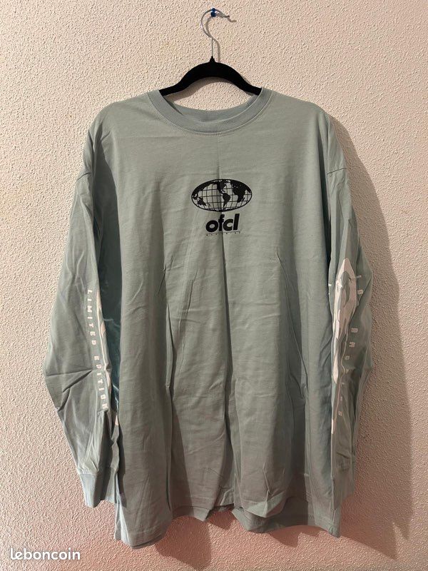 Pull manche longue gris (image 1)