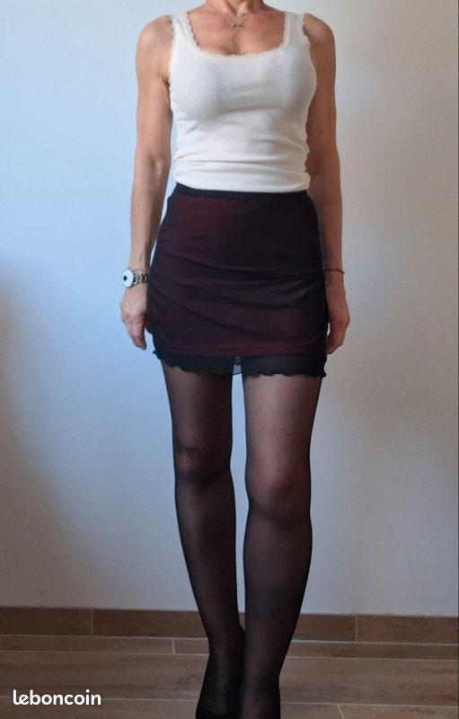 Jupe Mini Zara Marron Taille S - Occasion En Très Bon état, Idéale Pour Toutes Les Saisons