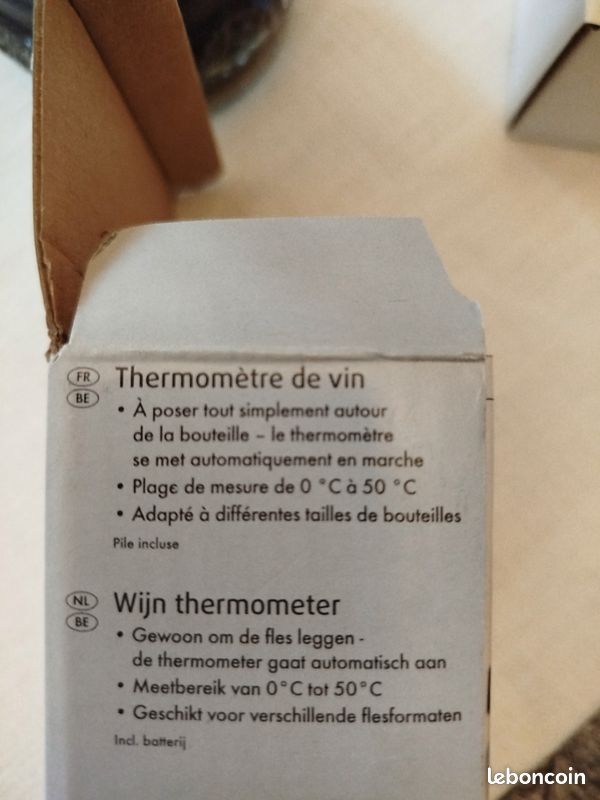 Thermomètre a vin (image 2)
