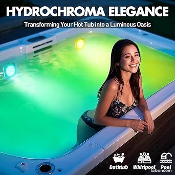 Lampe LED Sous-marine Pour Piscine – Éclairage Coloré Étang, Bassin, Fontaine, Acier Inoxydable, 12V, 2W, Filetage 46mm