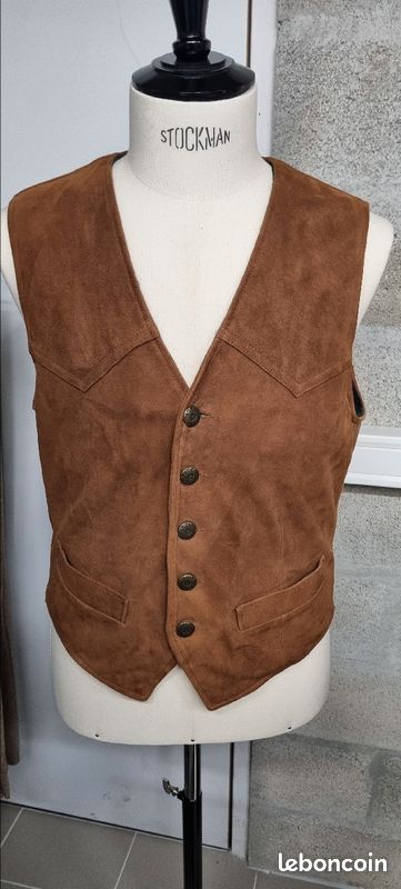 Gilet cuir (image 1)