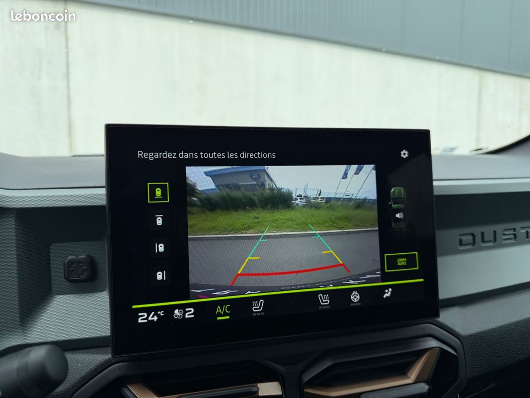 DACIA DUSTER TCe 141cv Hybride 4x2 EDC Extreme - Sièges Volant chauffants / CarPlay / Caméra 360 - (image 18)