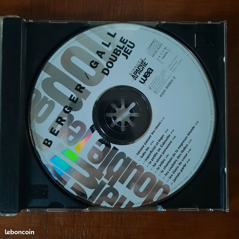 Album CD Michel Berger & France Gall (image 3)