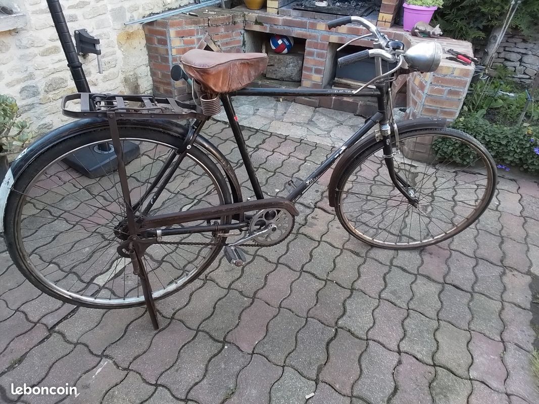 Porte-bagages Avant Et Arrière Pour Vélo Ancien – Randonneuse – Années 1950