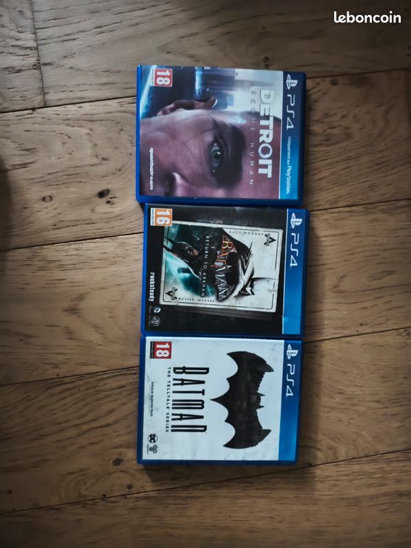 Lot Batman + Detroit Become Human PS4 - 50 (image 2)