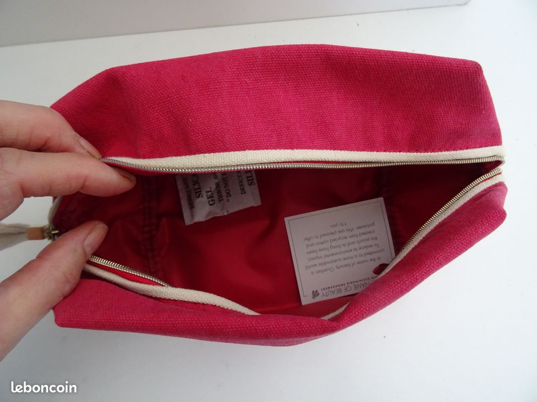 Trousse / Pochette Guerlain Rose Violet - Neuf Sans étiquettes - Accessoire Sac à Main