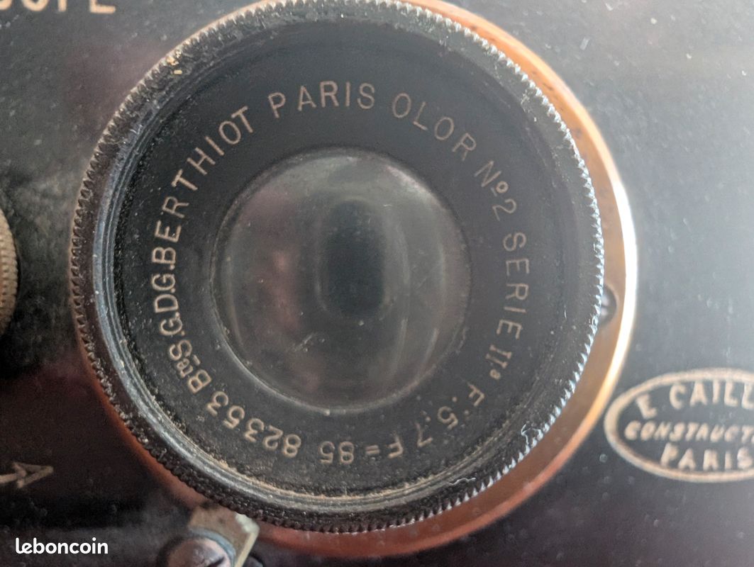 Richard Jules - Early Verascope - Stéréoscope - Objectif Carl Zeiss