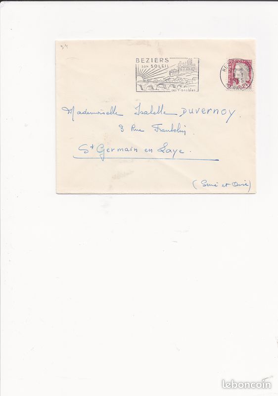 Lot de 95 flammes postales du département de l'Hérault (image 1)