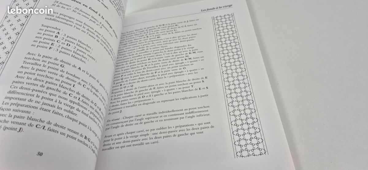 La Dentelle aux fuseaux Lysiane Brulet technique dentelle torchon modèles patrons loisirs créatifs (image 11)
